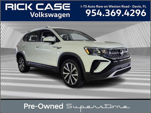 2022 volkswagen taos 1.5t se