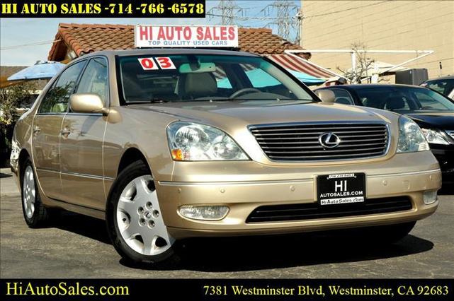 2003 lexus ls 430