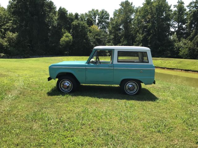 1967 ford bronco recent frame off beutifully restored
