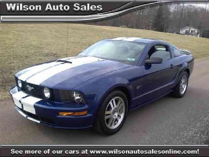 2006 ford mustang blue, 47k miles in confluence, pa