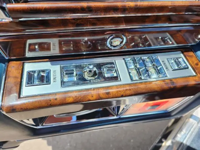 1991 cadillac brougham d' elegance 44,000 miles white/blue
