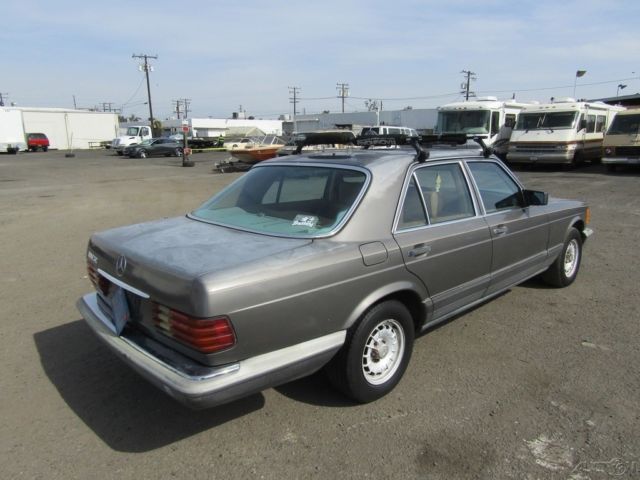 c 1984 mercedes-benz 380 4 dr used 3.8l v8 16v automatic no reserve