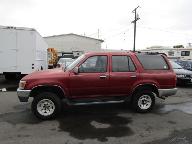 1992 toyota 4runner sr5 used 3l v6 automatic suv no reserve