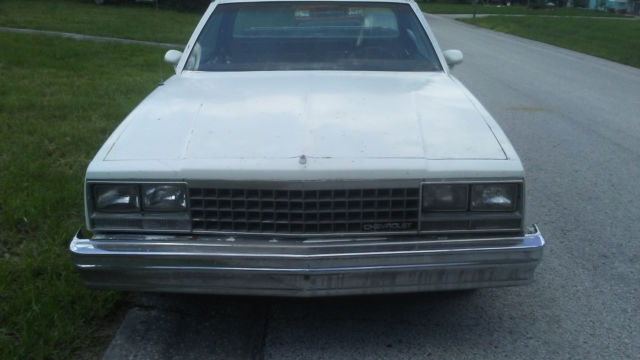 1983 chevrolet el camino 3.8l auto, ps, pb, factory air
