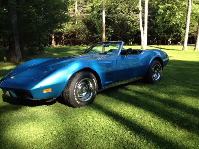 very rare! 1/60!!!! 52k mile convt big block 454 manual corvette stingray!!