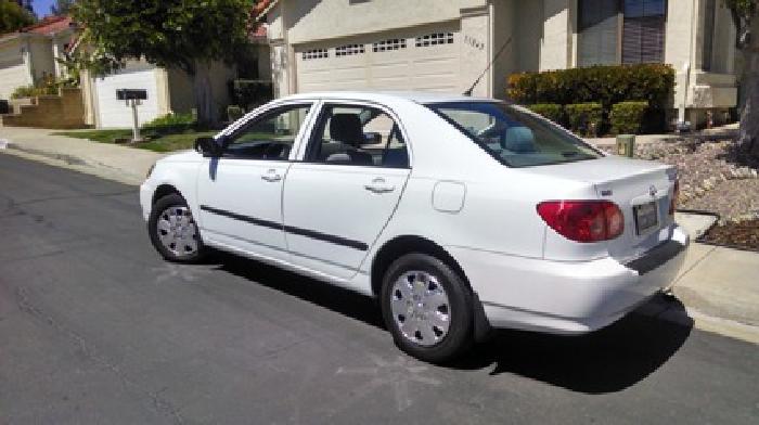 2007 toyota corolla with 24,000 mile warranty included in san diego, ca