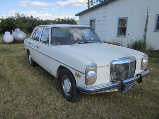 1973 mercedes car 220 2.2 gas engine