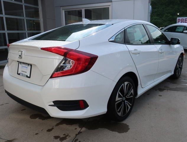 certified 2017 honda civic ex-l sedan huntington, wv 25705 for sale in huntington, west virginia