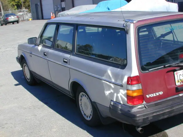 volvo 240 245 5 speed manual wagon m47 maryland nice interior 1990