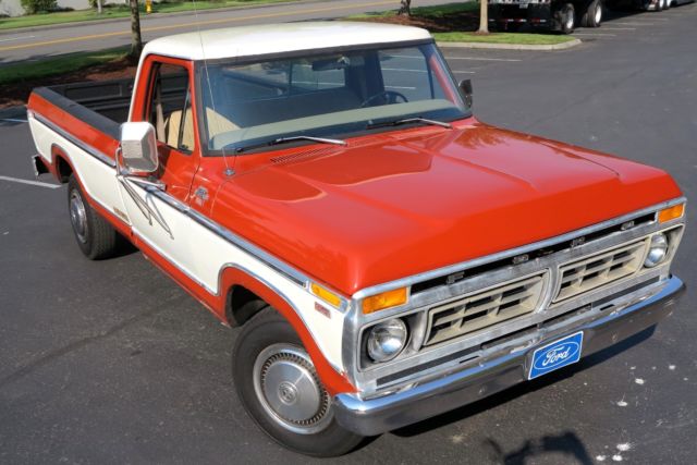 1977 ford f-250 ranger xlt camper special - all-original paint and interior !!
