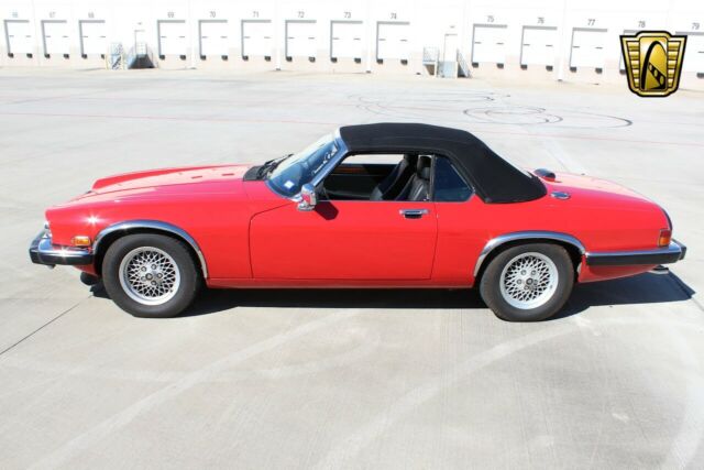 1990 jaguar xjs convertible 5.3l v12 f sohc red