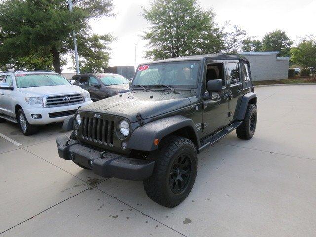 used 2015 jeep wrangler 4wd unlimited sport rock hill, sc 29730 for sale in rock hill, south carolina