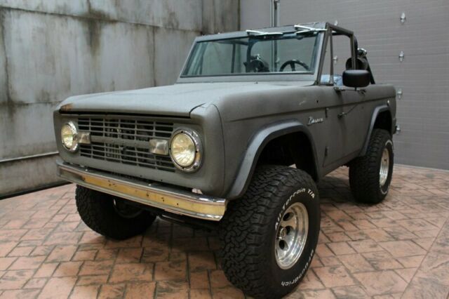 1969 ford bronco 69902 miles gray 302ci automatic