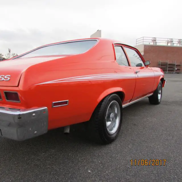 1973 2 door chevrolet nova, 350 runs and drives nice! low reserve!