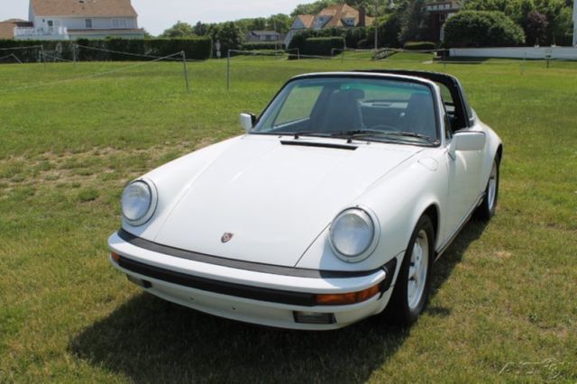 1988 targa g50 transmission white/blue. garaged, clean carfax pca member owned