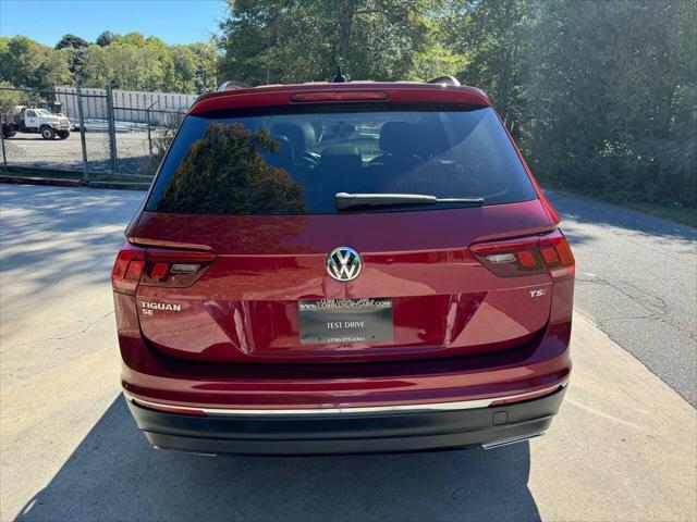 2018 volkswagen tiguan 2.0t se