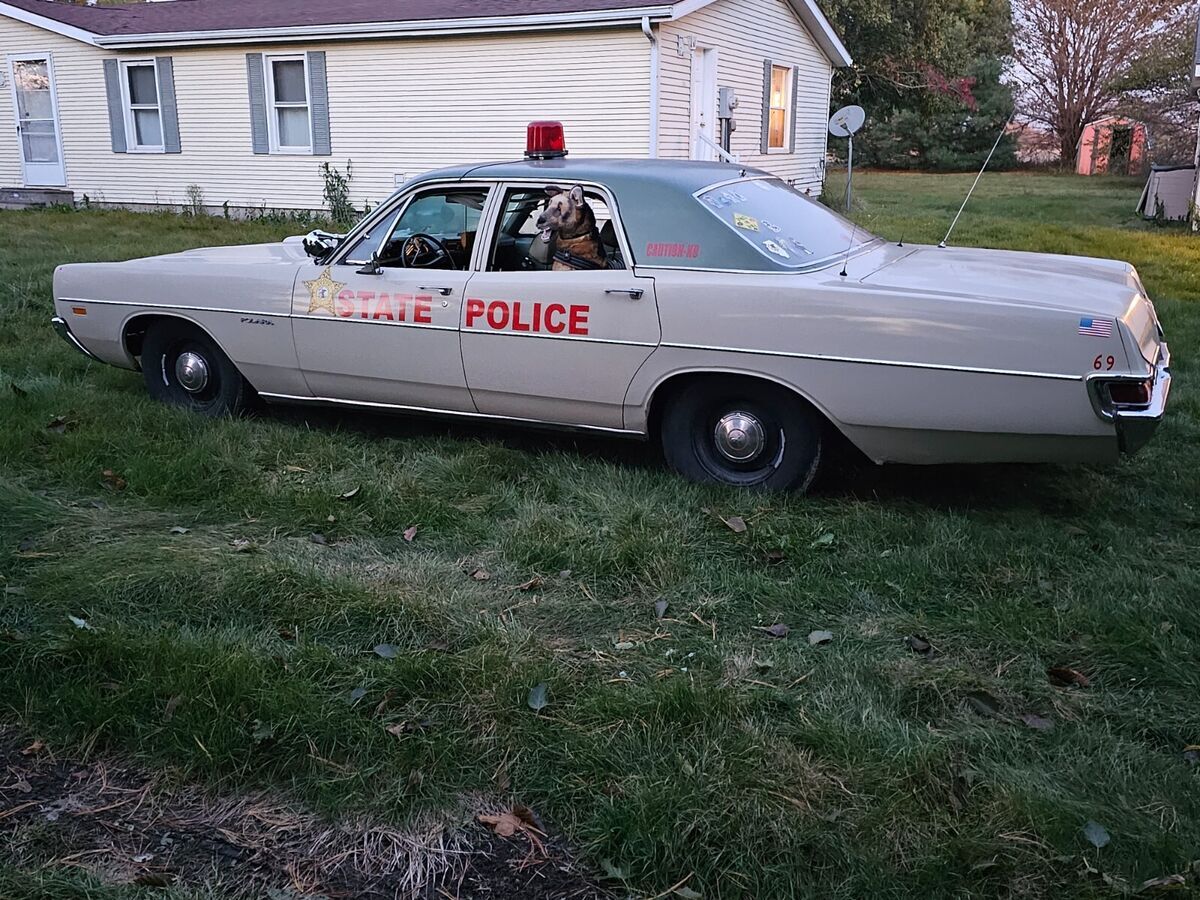 1969 dodge polara police car all original 318 motor