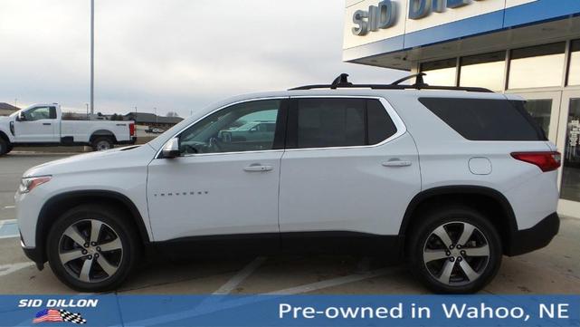 2021 chevrolet traverse lt leather