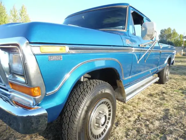 selling at no reserve 1978 ford ranger f-250 super cab lariat camper special 4x4