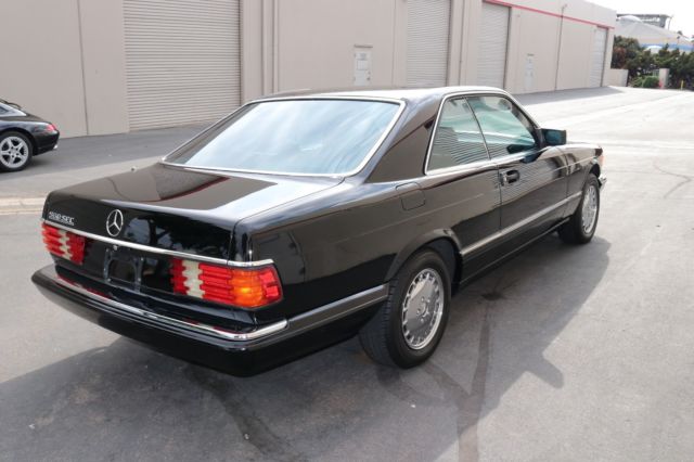 1987 mercedes 560sec w126 coupe all original books tools manuals records