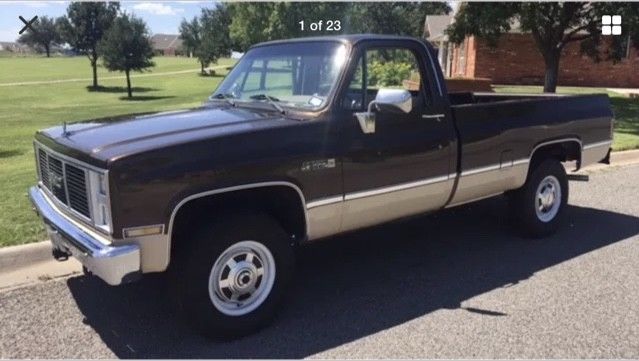 1984 single cab / long bed with 350 engine & automatic transmission