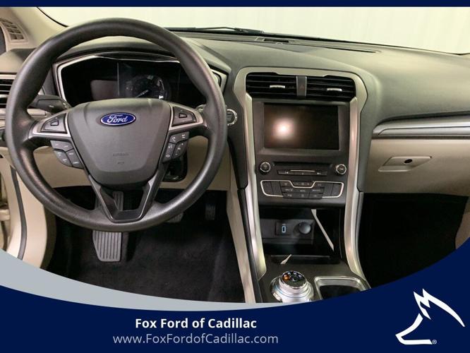 used 2017 ford fusion se hybrid cadillac, mi 49601 for sale in cadillac, michigan