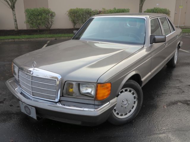 1985 mercedes 500sel - powerful, fun boulavard cruiser, own the best!!