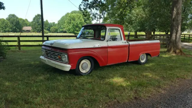 1964 ford f100 truck custom lowered hot rod fuel injected