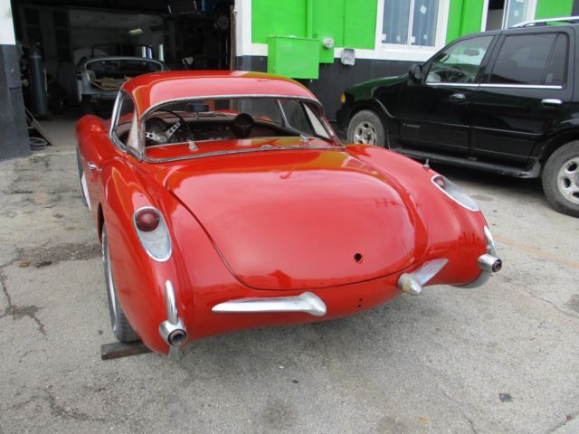 1956 corvette $1 no reserve, rare power top car