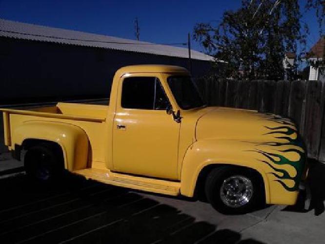 1955 ford f-100 custom - auto - must see in dos palos, ca