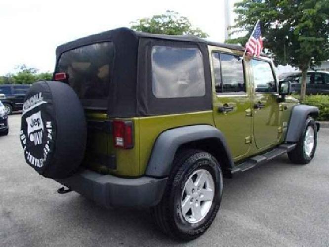 2008 jeep wrangler unlimited x in kendall, fl