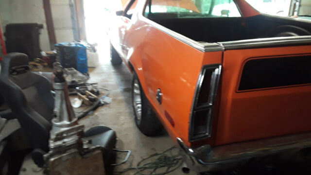 1978 ford ranchero gt 500 calypso orange. rust free. running /driving beast!