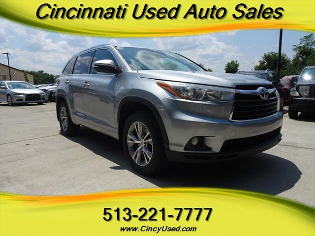 2015 toyota highlander xle