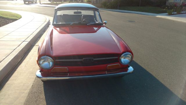 triumph tr 6 1970