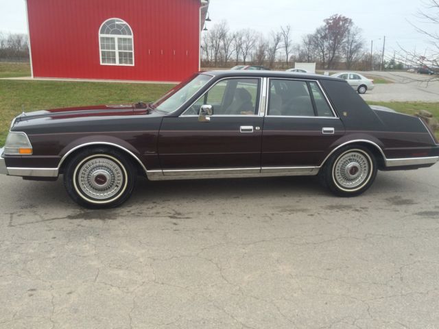 1986 lincoln continental givenchy series only 49k miles one-owner