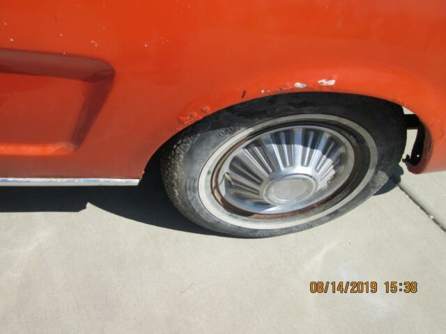 1965 ford mustang convertible (289 v8 4v)