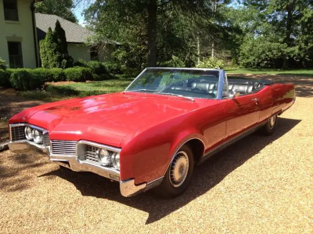 red sled convertible