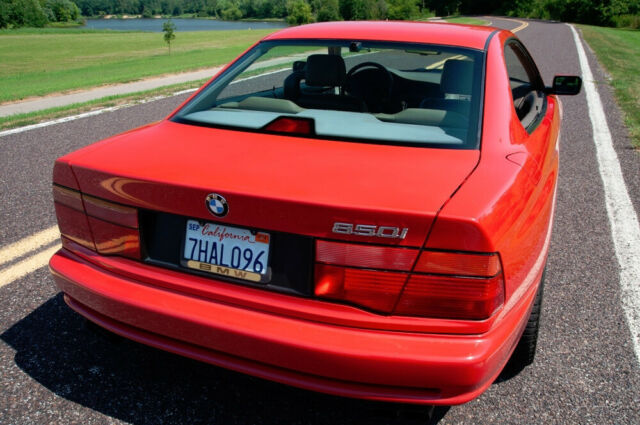 1991 bmw 850i coupe 5l v12 24v manual coupe