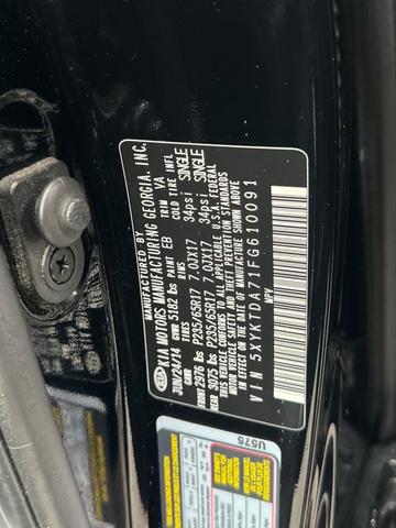 2015 kia sorento lx