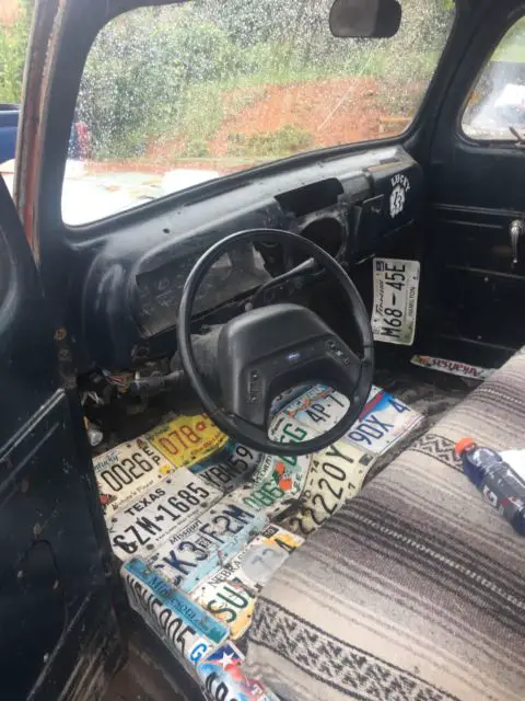 1949 f100 fuel injected patina