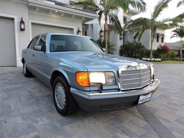 1988 mercedes-benz 420 sel sedan - low miles, garage kept, very clean 420sel