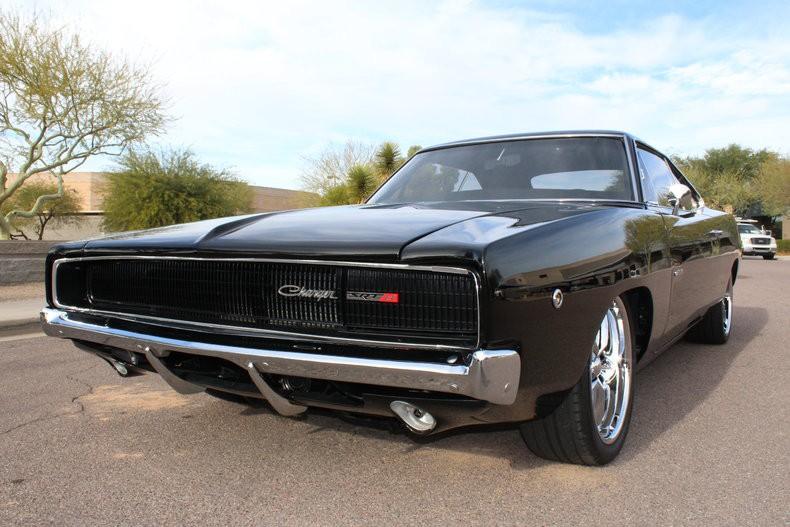 1968 dodge charger srt8 6.1l hemi restomod