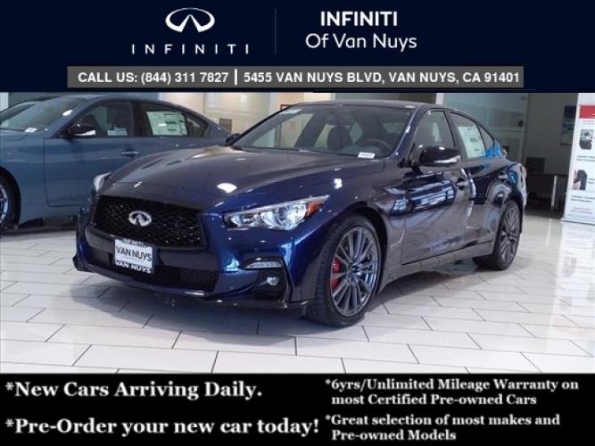 new 2024 infiniti q50 red sport 400