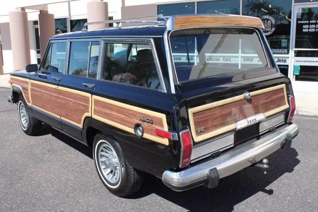 1988 jeep grand wagoneer limited 4x4 119032 miles classic black wagon 5.9l 8-cyl