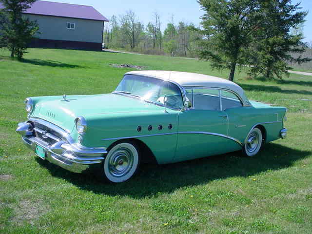 1955 buick century 2 door hardtop nice original