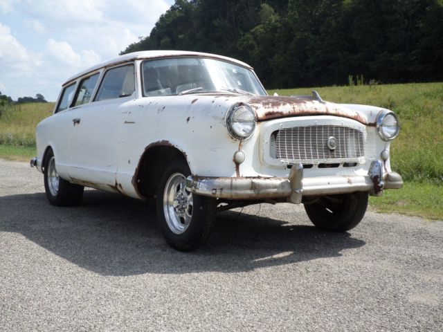 1959 amc rambler american 2 door wagon rat hot rod gasser project parts car