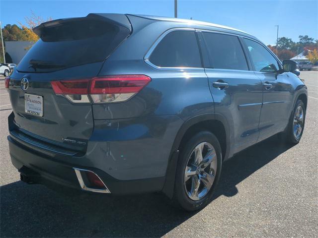 2019 toyota highlander limited platinum
