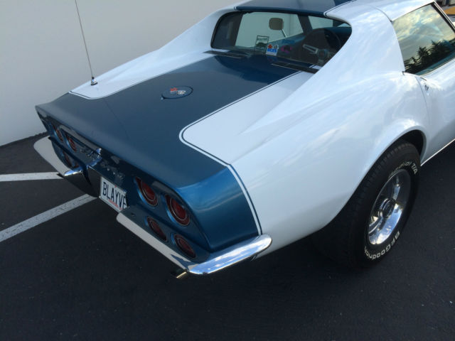 1968 chevrolet corvette coupe 427 body off restoration motion performance