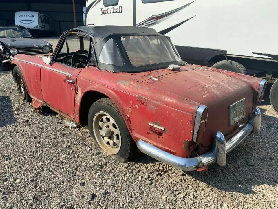 1968 triumph tr-250 no reserve