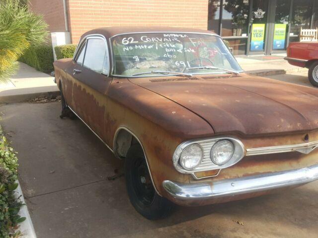 1964 chevy corvair 900 coupe - no motor and title - notarized bill of sale only